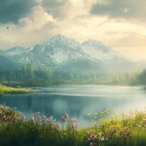 nature's calm cascade