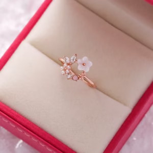 Flower Ring for Women – Trendy Fashion