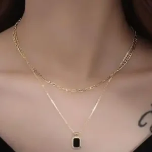 Gold Plated Pendant Necklace for Women